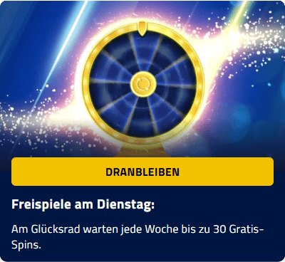 30 FS jeden Dienstag 30 FS jeden Dienstag