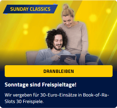 Erhalte 30 Freispiele für Book of Ra™ und andere Slots Erhalte 30 Freispiele für Book of Ra™ und andere Slots